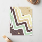 Geometrische Abbildungen 1 Mitteilungskarte (Vorderseite/Rückseite Beispiel)