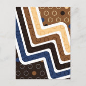 Geometrische Abbildungen 2 Feiertagspostkarte (Vorderseite)