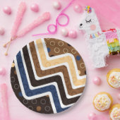 Geometrische Abbildungen 2 Pappteller (Party)