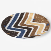 Geometrische Abbildungen 2 Pappteller (Schrägansicht)