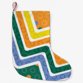 Geometrische Abbildungen 3 Kleiner Weihnachtsstrumpf (Vorderseite)
