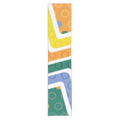 Geometrische Abbildungen 3 Kurzer Tischläufer (Vorderseite)