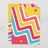 Geometrische Abbildungen 4 Postkarte (Vorne/Hinten)