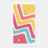 Geometrische Abbildungen 4 Serviette (Vorderseite)