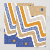 Geometrische Abbildungen 6 Dankeskarte (Vorne/Hinten)