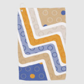 Geometrische Abbildungen 6 Golfhandtuch (Vorderseite)