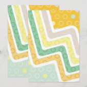 Geometrische Abbildungen 7 Dankeskarte (Vorne/Hinten)