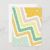 Geometrische Abbildungen 7 Feiertagspostkarte (Vorne/Hinten)