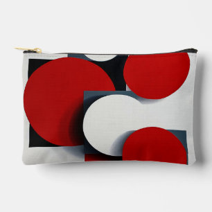 🔷 Geometrische Abstrakte Alltags-Tasche 🔷 Zubehörtasche