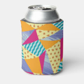 Geometrische, abstrakte Elemente: nahtlos dekorati Dosenkühler (Kanne Rückseite)