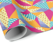 Geometrische, abstrakte Elemente: nahtlos dekorati Geschenkpapier (Rolleneckpunkt)