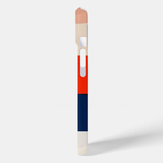 Geometrische Abstrakte Kunst des skandinavischen M Case-Mate iPhone Hülle (Rückseite / Links)