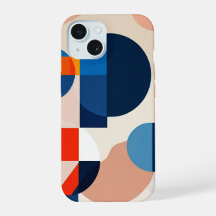 Geometrische Abstrakte Kunst des skandinavischen M iPhone 15 Hülle
