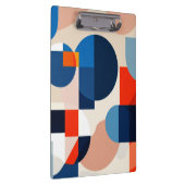 Geometrische Abstrakte Kunst des skandinavischen M Klemmbrett (Rechts)