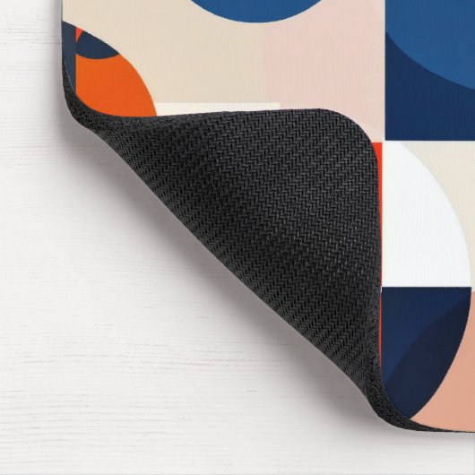 Geometrische Abstrakte Kunst des skandinavischen M Mousepad (Ecke)
