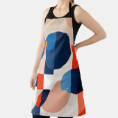 Geometrische Abstrakte Kunst des skandinavischen M Schürze (InSitu)