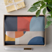 Geometrische Abstrakte Kunst des skandinavischen M Seidenpapier (Geschenk)