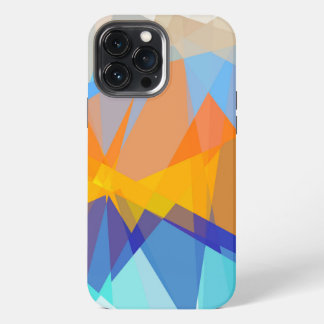 Geometrische abstrakte Kunst iPhone 13 Pro Max Hülle