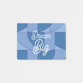 Geometrische Abstrakte Kunst Post-it Klebezettel (Vorderseite)