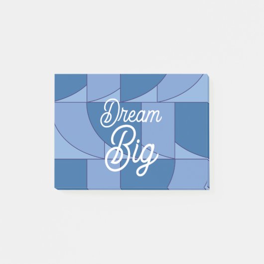 Geometrische Abstrakte Kunst Post-it Klebezettel (Vorderseite)