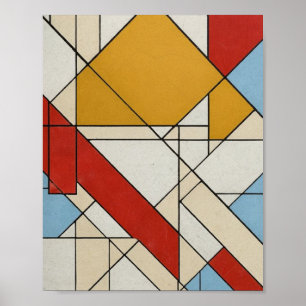 Geometrische Abstrakte Kunst Poster