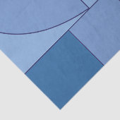 Geometrische Abstrakte Kunst Seidenpapier (Detail)