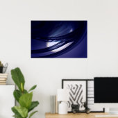 Geometrische Abstrakte Kunstdrucke Poster (Heimbüro)