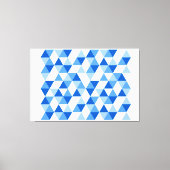 Geometrische Abstrakte moderne Dreiecke II Leinwanddruck (Vorderseite)