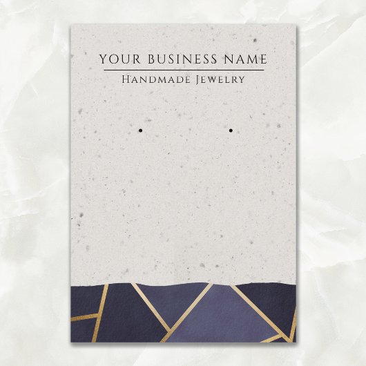 Geometrische Abstrakte, moderne Earring Display Ca