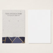 Geometrische Abstrakte, moderne Earring Display Ca (Vorne & Hinten)