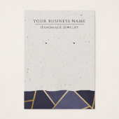 Geometrische Abstrakte, moderne Earring Display Ca (Vorderseite)