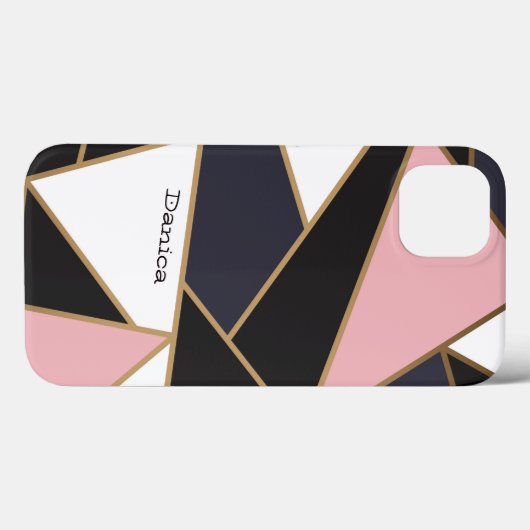 Geometrische Abstrakte Otterbox - iPhone Galaxy Pi Case-Mate iPhone Hülle (Rückseite (Horizontal))