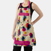 Geometrische Abstrakte Schürze mit Individuelle Na (InSitu)