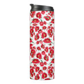 Geometrische Abstrakte Sternexplosion floral inspi Thermosbecher (Nach rechts gedreht)