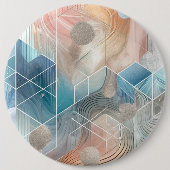 Geometrische Abstrakte Taste - Modernes Design Button (Vorderseite)