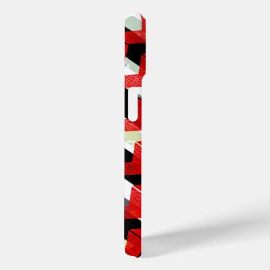 geometrische Abstraktion Case-Mate iPhone Hülle (Rückseite / Rechts)