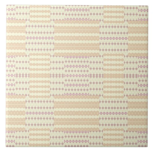 geometrische Abstraktion Fliese (Vorderseite)