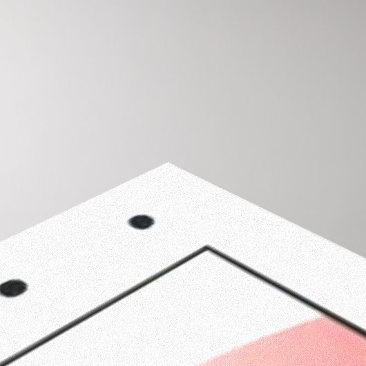 Geometrische Abstraktion in Pastelltönen Leinwanddruck (Ecke (oben))