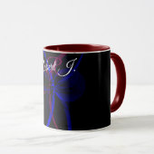 Geometrische Abstraktion Kaffeetasse (VorderseiteRechts)