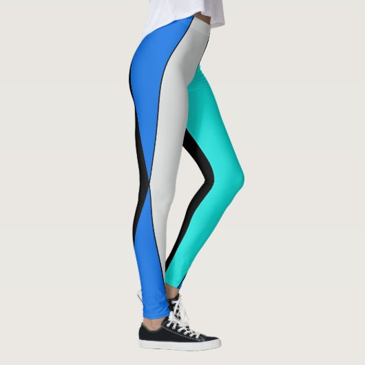 Geometrische Abstraktion Leggings (Rechts)