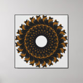 Geometrische Abstraktion Leinwanddruck (Vorderseite)