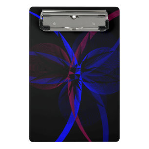 Geometrische Abstraktion Mini-Clipboard Mini Klemmbrett
