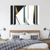 Geometrische Abstraktionen Leinwanddruck (Insitu (Schlafzimmer))