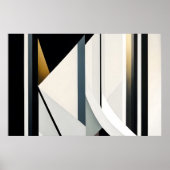 Geometrische Abstraktionen Poster (Vorne)