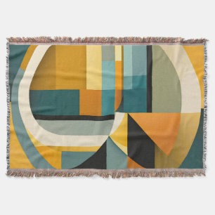 Geometrische Abstraktionskreise und Rechtecke Decke