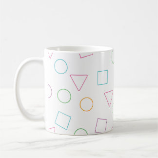 Geometrische Adventure-Kaffee-Tasse Kaffeetasse