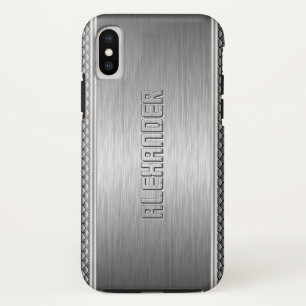 Geometrische Akzente aus Aluminium, metallisch geb Case-Mate iPhone Hülle