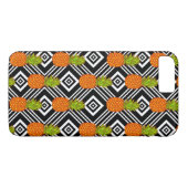 Geometrische Ananas Case-Mate iPhone Hülle (Rückseite (Horizontal))