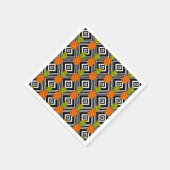 Geometrische Ananas Serviette (Ecke)