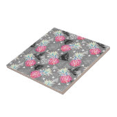 Geometrische Ananas-strukturiertes Muster Fliese (Seite)